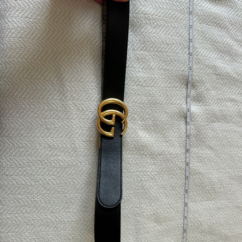 Gucci Belt Oversize GG Reservible - Picture 15 of 16